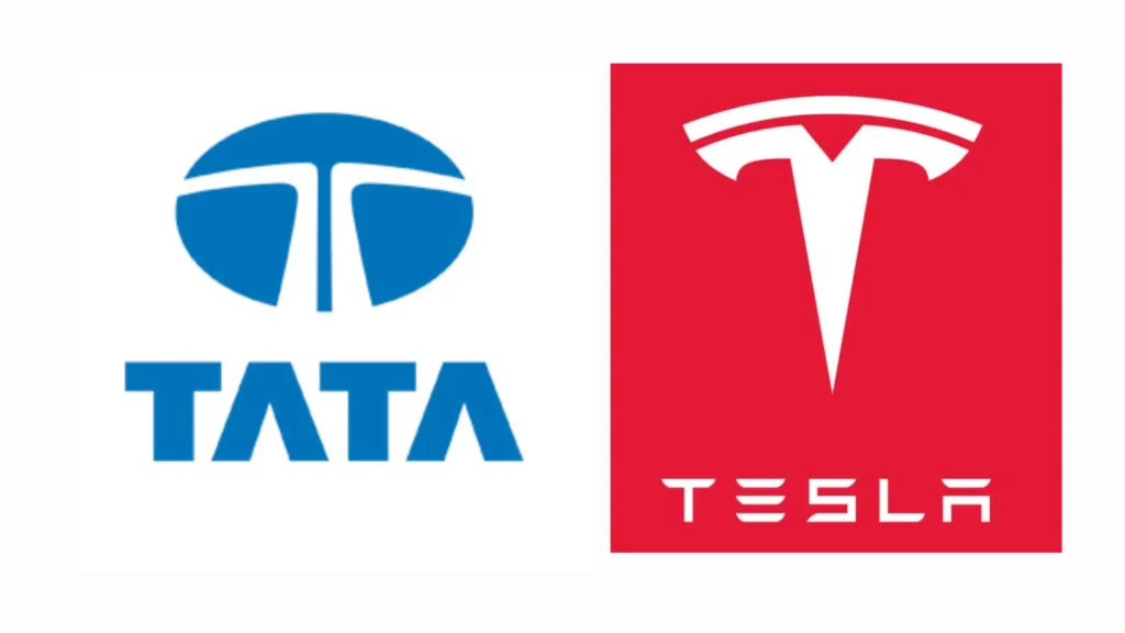 tata and tesla logo