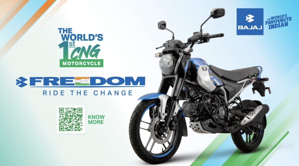 Worlds First CNG Bike launched