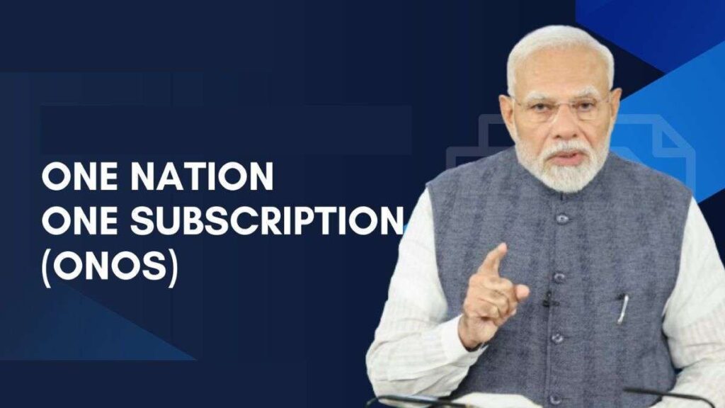 One nation one subscription scheme